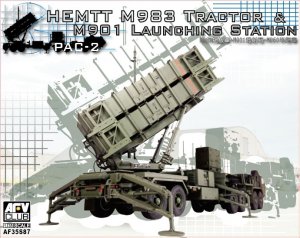 HEMTT M983 Tractor and M901 Patriot Missile PAC-2 Launch Station 1/35 Scale Model Kit