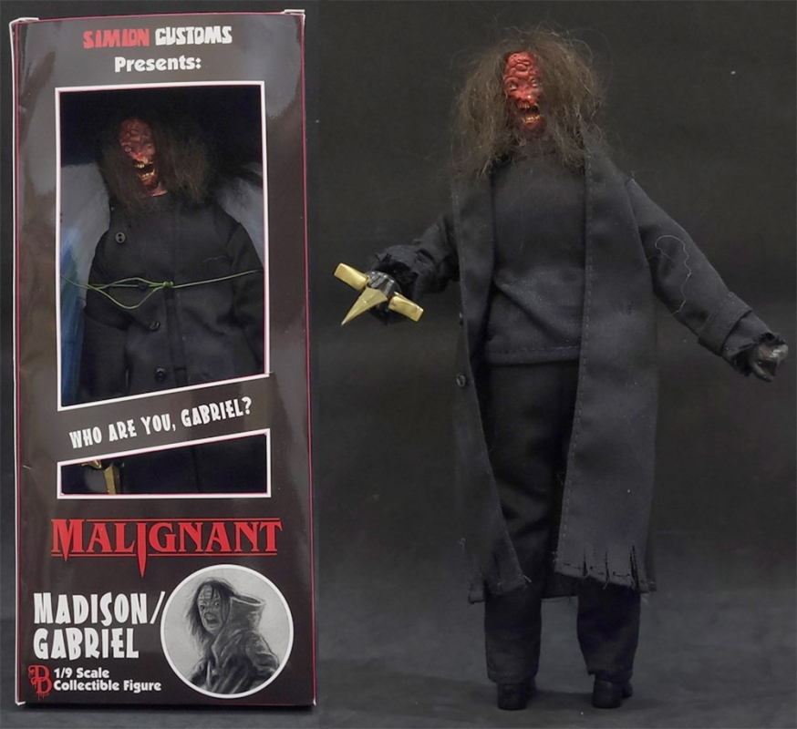 Malignant Madison / Gabriel 8" Retro Style Figure LIMITED EDITION - Click Image to Close