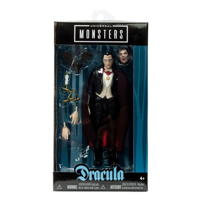 Dracula 6-Inch Scale Action Figure Universal Monsters Bela Lugosi - Click Image to Close