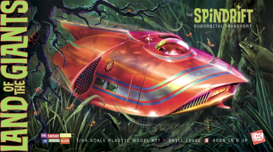 Land of the Giants Spindrift 1/64 Scale Model Kit Re-Issue OOP - Click Image to Close