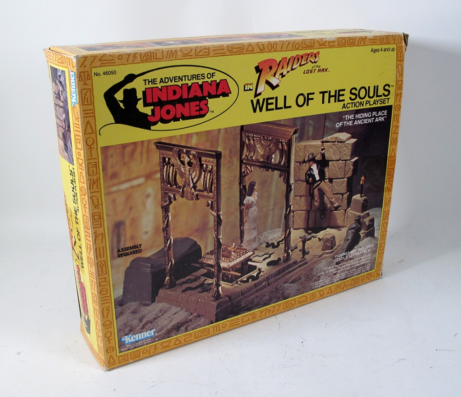 Raiders of the Lost Ark Well of Souls Vintage Kenner Playset - Click Image to Close