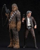 Star Wars The Force Awakens Han and Chewie ARTFX Figures