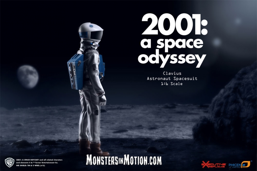 2001: A Space Odyssey Clavius Astronaut 1/6 Scale Spacesuit LIMITED EDITION - Click Image to Close