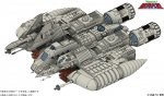 Message from Space: Galactic Wars 1978: Liabe Special 1/144 Plastic Model Kit
