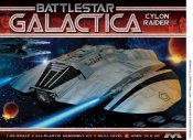 Battlestar Galactica 1978 Cylon Raider 1/32 Scale Model Kit by Moebius OOP