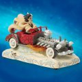 Disney 101 Dalmatians Cruella De Vil in Car Scene Statue