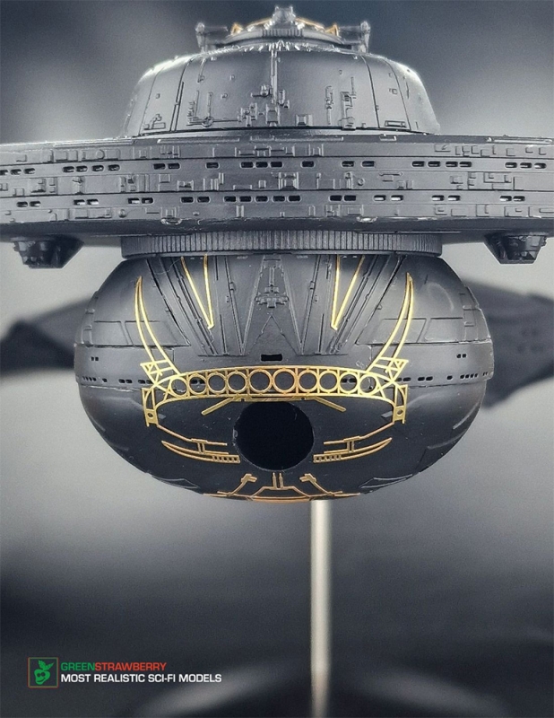 Star Trek Klingon Kronos One Photoetch Exterior Detail Set for 1/35 Polar Lights Model Kit - Click Image to Close