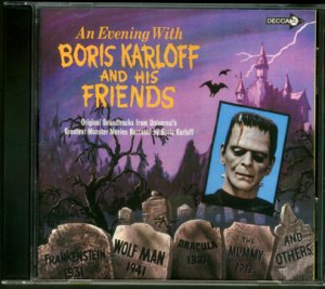 Evening with Boris Karloff and Friends Soundtrack CD