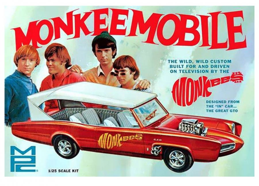 Monkeemobile Dean Jeffries 1/25 Model Kit MPC - Click Image to Close