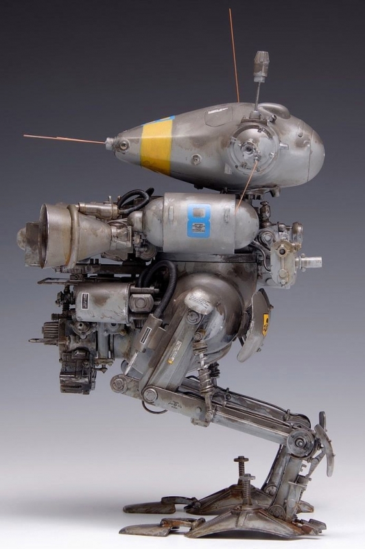 Maschinen Krieger Pz.Spah Luna Gans 1/20 Scale Model Kit by Wave - Click Image to Close