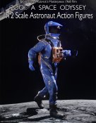 2001: A Space Odyssey Blue Astronaut Spacesuit 1/12 Scale Figure (6" Executive Collection)