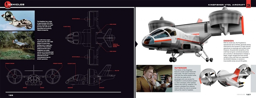 UFO S.H.A.D.O. Technical Operations Manual Hardcover Book Gerry Anderson - Click Image to Close