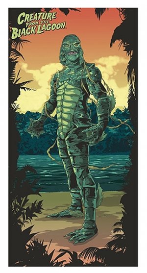 Creature from the Black Lagoon Beach / Bath Towel