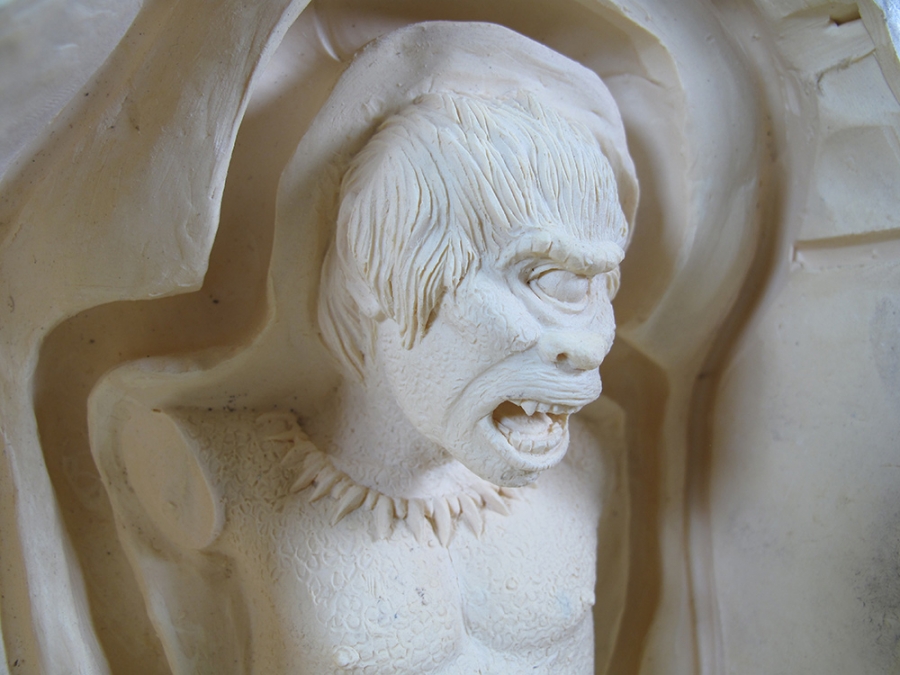 Golden Voyage of Sinbad Centaur 15" Model Kit with Master Positive for Moldmaking - Click Image to Close