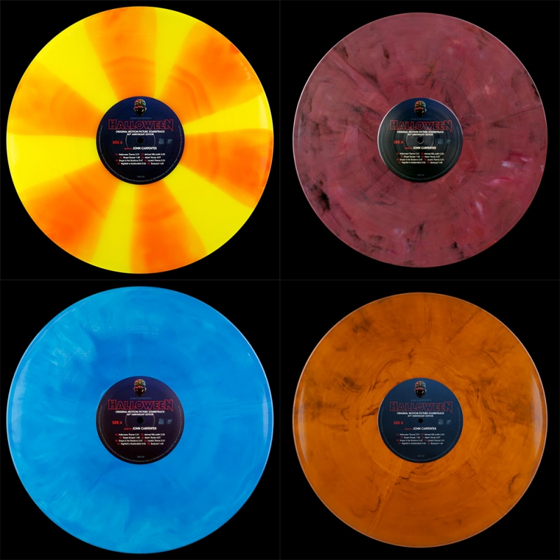 Halloween 1978 Soundtrack LP 40th Anniversary Edition Reissue (Various Vinyl Colors) - Click Image to Close