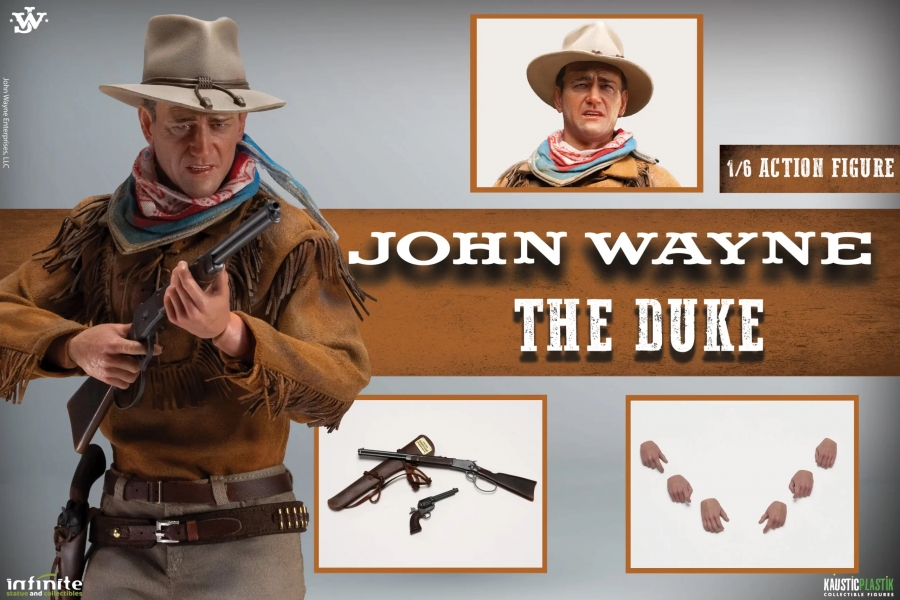 John Wayne Hondo 1/6 Scale Figure by Infinite Statue (No Dog) - Click Image to Close