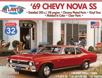 Chevy 1969 Nova SS 1/32 Scale Monogram Re-Issue Model Kit by Atlantis