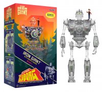 Iron Giant and Hogarth Super Cyborg Clear 12" Figure