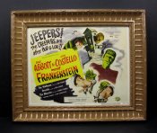 Abbott & Costello Meet Frankenstein Framed Lobby Card