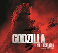 Godzilla 2014 The Art Of Destruction Hardcover Book: