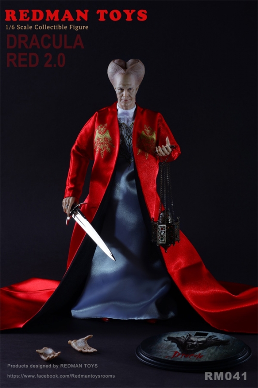 Dracula Red 2.0 1/6 Scale Figure by Redman Toys - Click Image to Close