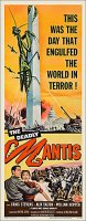Deadly Mantis 1957 Insert Card Poster Reproduction