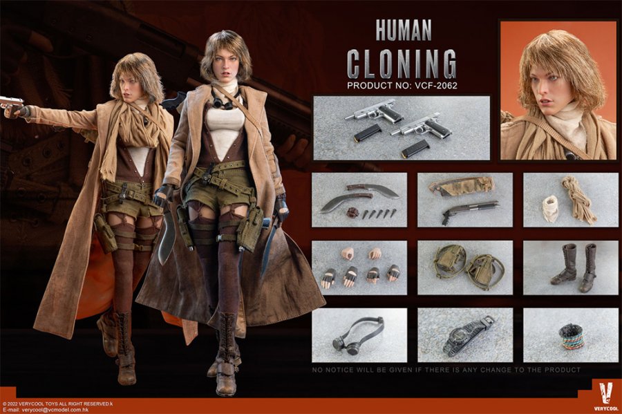 Human Cloning Project Alice 1/6 Scale Figure by Very Cool Toys - Click Image to Close