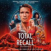 Total Recall Soundtrack Vinyl 2LP Set Jerry Goldsmith Limited Edition Red Vinyl