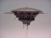 Close Encounters of the Third Kind Mothership and Devil's Tower Model Kit