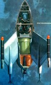 Space Scout Orbital Interceptor Concept 1958 Model Kit G. Harry Stein