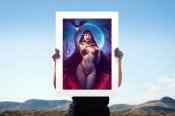 Vampirella Fine Art Print by Sun Khamunaki LIMITED EDITION