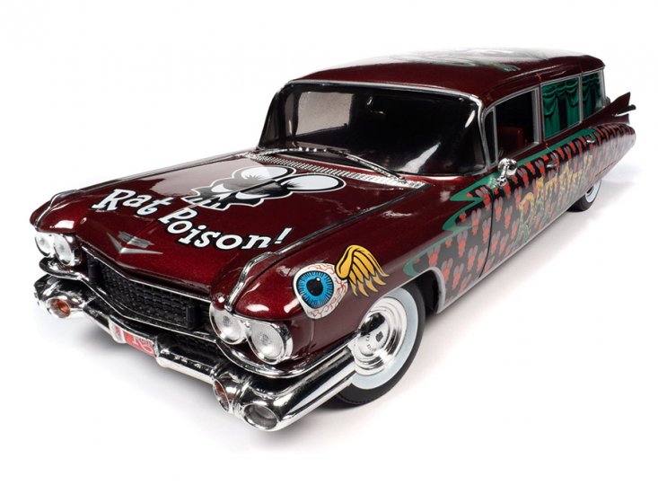 Rat Fink Ed Roth 1959 Cadillac ElDorado Hearse 1/18 Scale