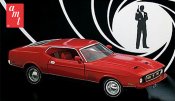 James Bond 007 Diamonds are Forever 1971 Ford Mustang Mach 1 1/25 Scale Model Kit AMT Re-Issue