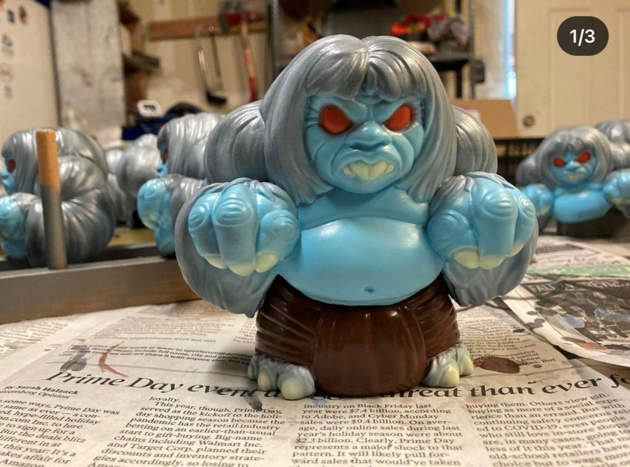 Time Machine Morlock Vinyl Toy - Click Image to Close