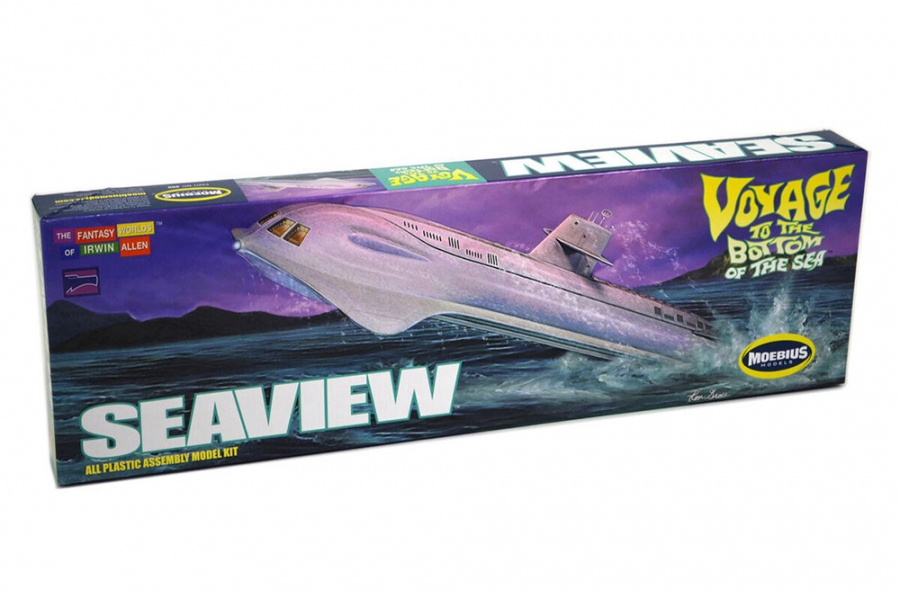 Voyage to the Bottom of the Sea Seaview 1/350 Scale Model Kit by Moebius - Click Image to Close