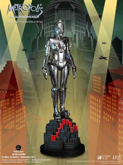 エクスプラス　Metropolis Maschinenmensch Silver Amazon.com: X-Plus - Metropolis Maschinenmensch Silver