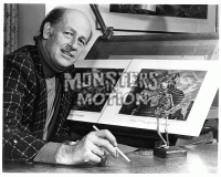 Ray Harryhausen B&W Photograph (Harryhausen Fan Club Exclusive)