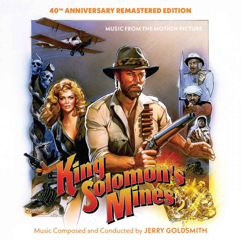 King Solomon's Mines 1985 Soundtrack CD Jery Goldsmith 2CD Set LIMITED EDITION - Click Image to Close