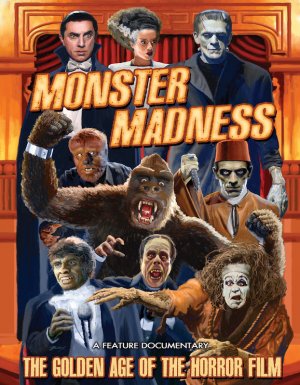 Monster Madness 1 The Golden Age of the Horror Film Documentary DVD