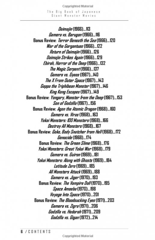 Big Book of Japanese Giant Monster Movies: Vol. 1: 1954-1980 Book - Click Image to Close