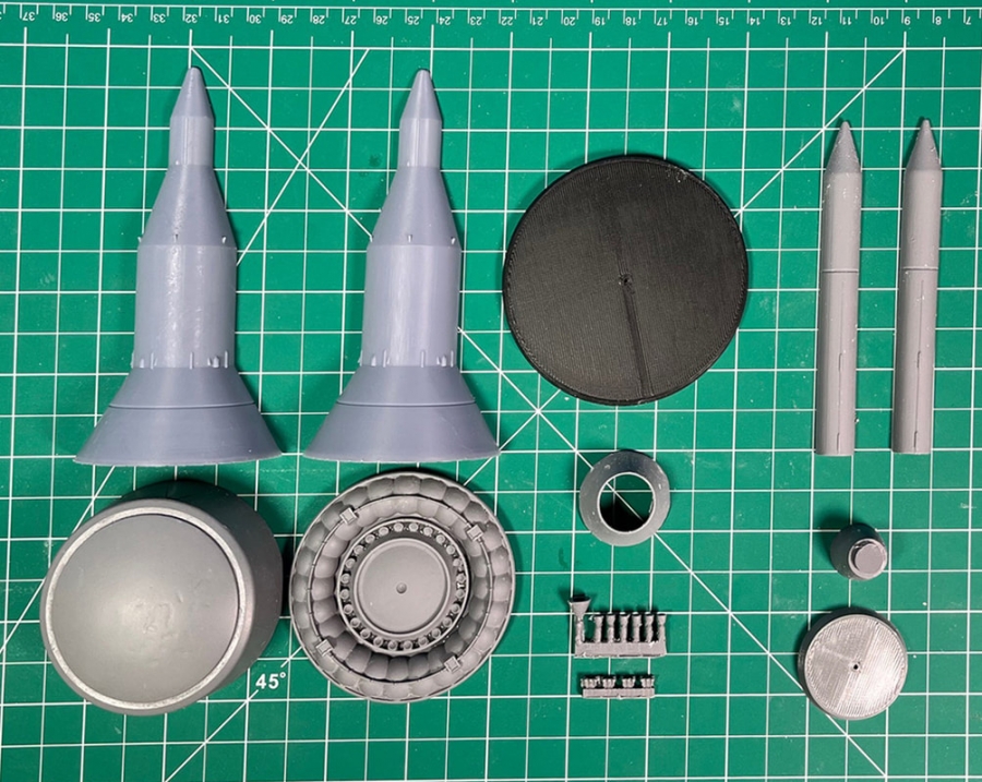 Convair Nexus & Convair Helios 1/700 Scale Model Kit Super-Booster Collection #3 - Click Image to Close