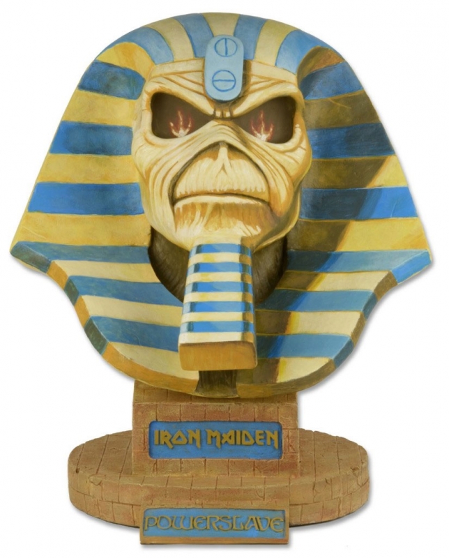 Iron Maiden Powerslave LIMITED EDITION Life-Size Pharaoh Bust - Click Image to Close