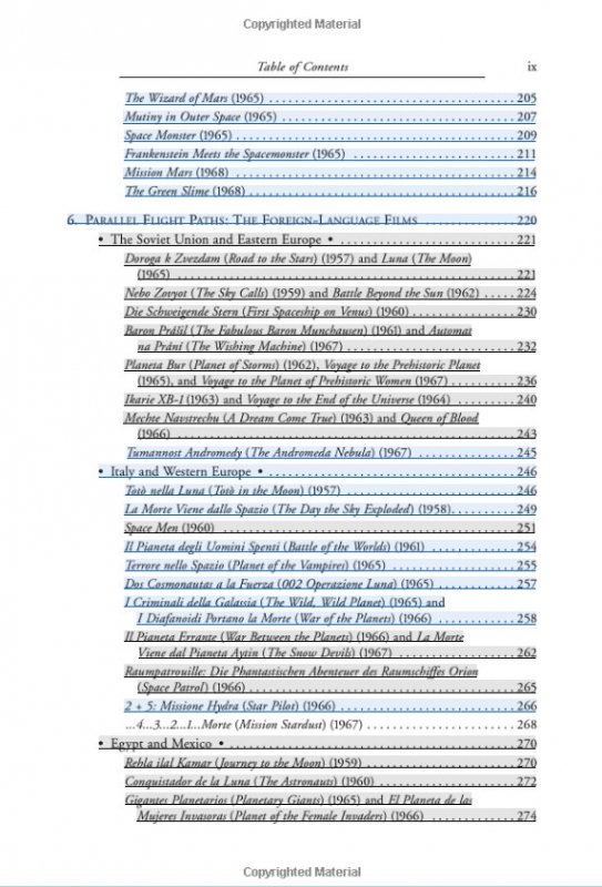 Spacesuit Film, The: A History 1918-1969 Book - Click Image to Close
