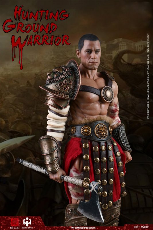 Hunting Ground Warrior Gallus or Murmillo 1/6 Scale Figure by HY Toys - Click Image to Close