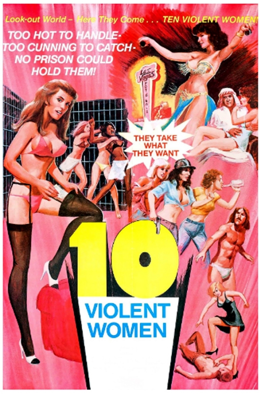 10 Violent Women DVD - Click Image to Close