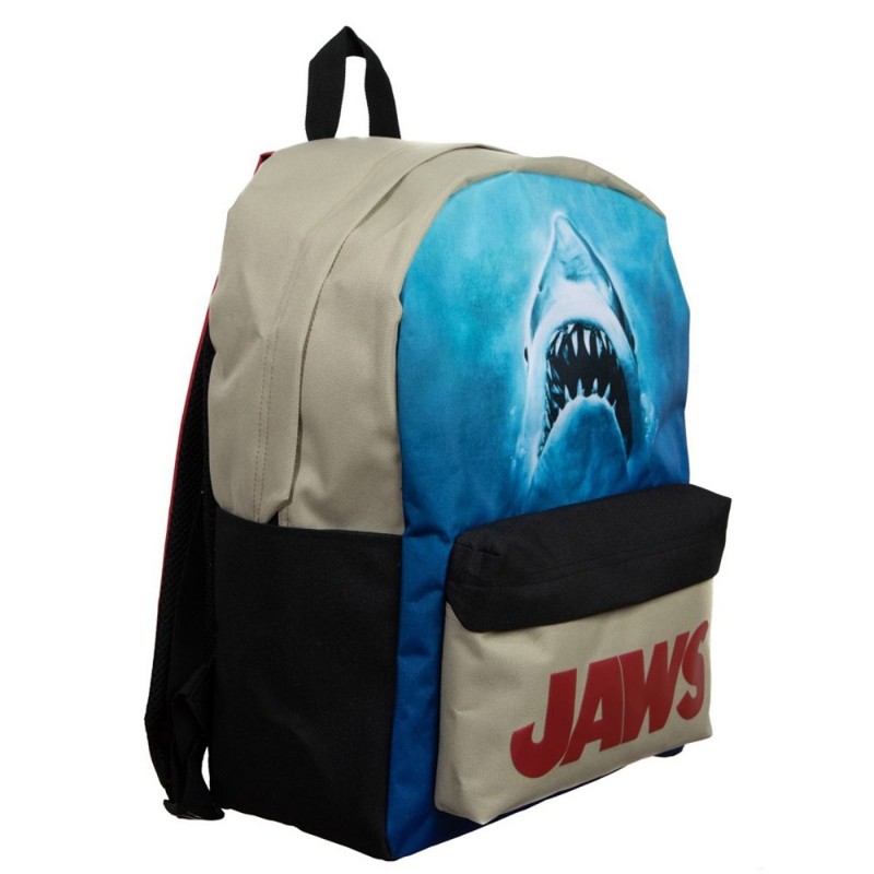 Jaws Laptop Backpack Bag - Click Image to Close