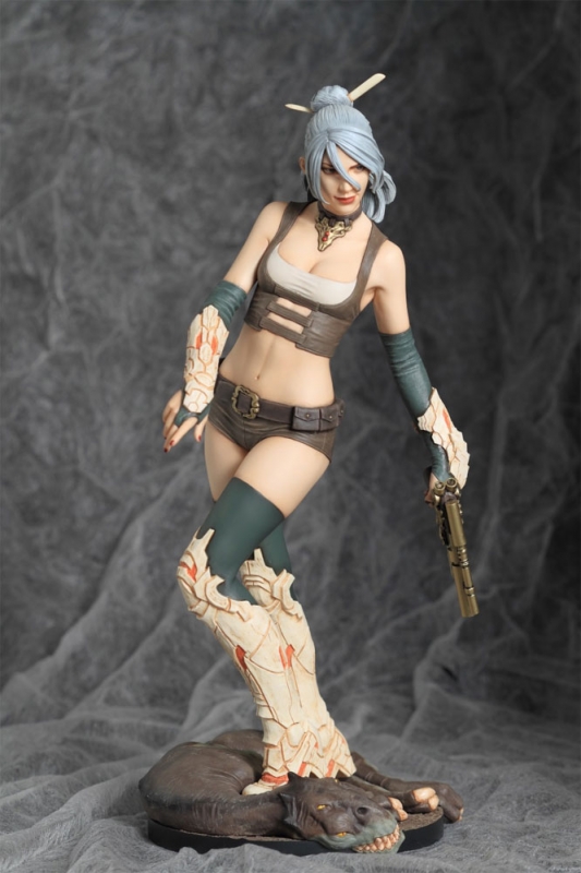 Winanna The Hunter 1/6 Scale Resin Statue from Heletha and the Valets by Shin Tanabe - Click Image to Close