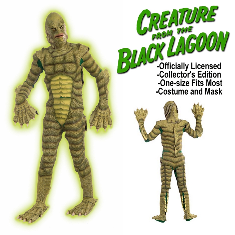 Creature From The Black Lagoon Deluxe Costume and Mask by Forum - Click Image to Close