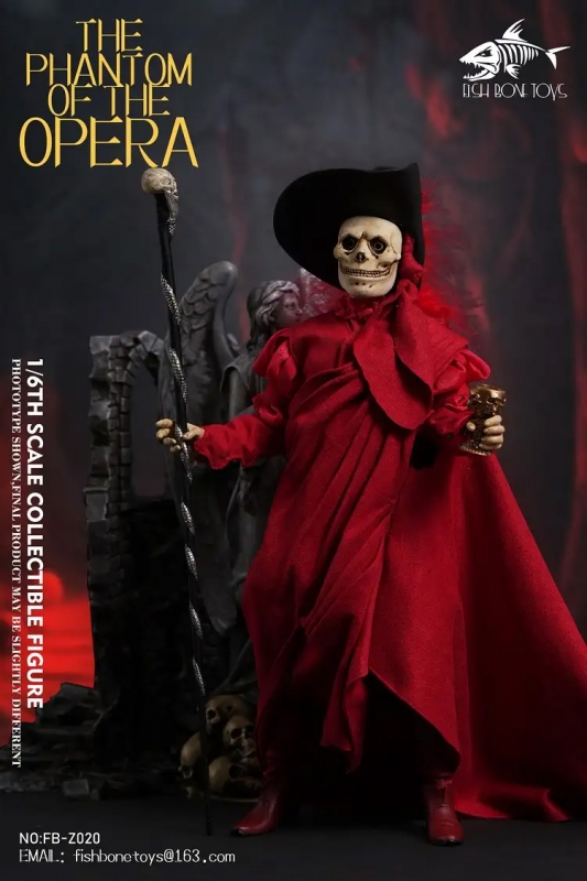 Phantom of the Opera 1/6 Scale Figure Masque of the Red Death - Click Image to Close