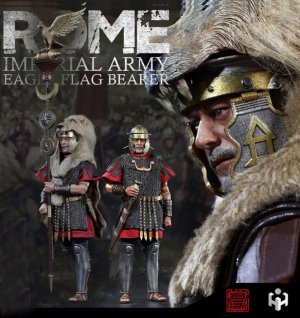 Roman Imperial Army Eagle Flag Bearer 1/6 Scale Figure Aquilifer